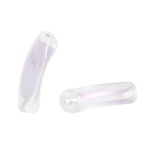 Tube Acrylperlen Transparent AB