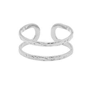 Ringe aus Stainless Steel - Rostfreiem Stahl Silber
