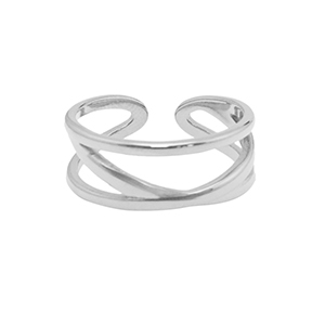 Ringe aus Stainless Steel - Rostfreiem Stahl Silber