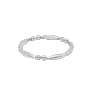 Ringe aus Stainless Steel - Rostfreiem Stahl Silber