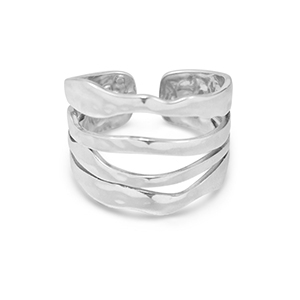 Ringe aus Stainless Steel - Rostfreiem Stahl Silver