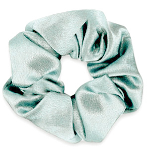 Haargummi seidig Allure blue