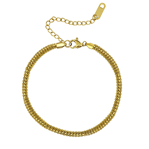 Armb&auml;nder aus Stainless Steel - Rostfreiem Stahl Gold