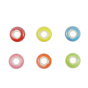 Perlen Keramik Rondell Multicolour