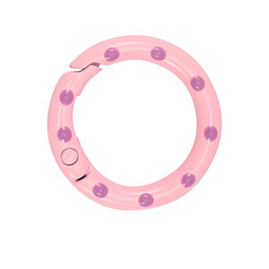 Farbiges Zubeh&ouml;r Schl&uuml;ssel Anh&auml;nger Ring Pink-purple