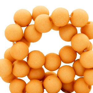 4 mm Acrylperlen Light orange