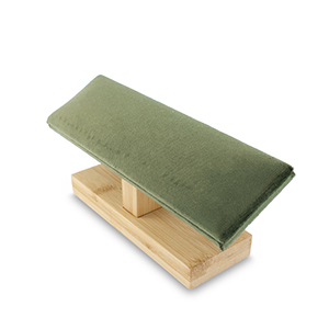 Schmuckdisplay f&uuml;r Armb&auml;nder Natural-olive green