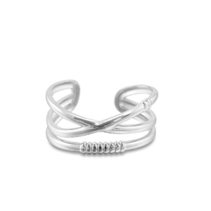 Ringe aus Stainless Steel - Rostfreiem Stahl Silver
