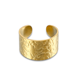 Ringe aus Stainless Steel - Rostfreiem Stahl Gold