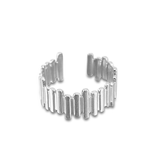 Ringe aus Stainless Steel - Rostfreiem Stahl Silver