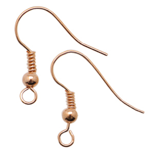 Ohrringe DQ Metall Rose gold (Nickelfrei)