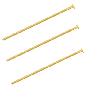 DQ Metall Nietstift 25mm Gold (Nickelfrei)