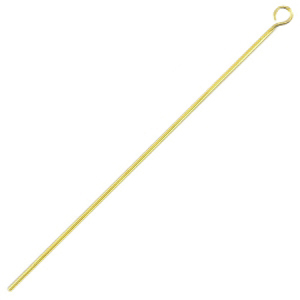 DQ Metall Kettelstift 70mm Gold (Nickelfrei)