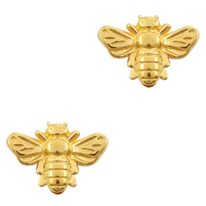 Metall Perlen DQ Biene Gold (Nickelfrei)