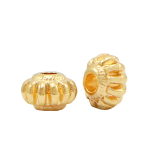 Metall Perlen DQ Deco Gold (Nickelfrei)
