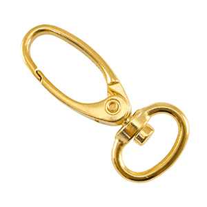 Metall Zubeh&ouml;r DQ Schl&uuml;ssel Anh&auml;nger 41mm Gold (Nickelfrei)