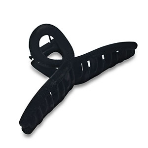 Haarschmuck hair clamp Samt-Optik Black