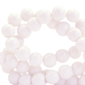 4 mm Glasperlen opaque Light pastel pink
