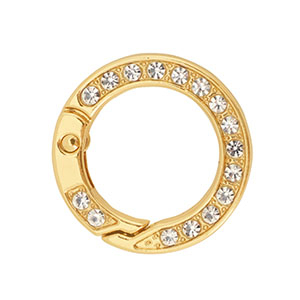 Farbiges Zubeh&ouml;r Schl&uuml;ssel Anh&auml;nger Ring Gold