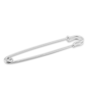 Metall Zubeh&ouml;r Schmuck-Sicherheitsnadel Silver