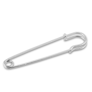 Metall Zubeh&ouml;r Schmuck-Sicherheitsnadel Silver
