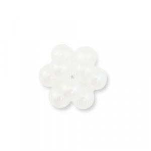 Anh&auml;nger Perlen Blume White