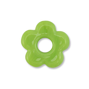 Glasperlen Blume Green