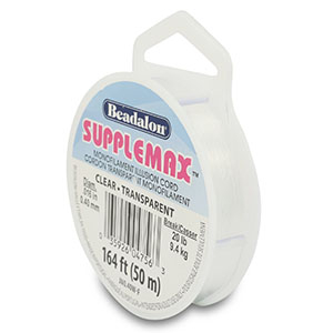 Beadalon Schmuckdraht Supplemax 0.40mm Clear