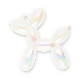 Statement-Anh&auml;nger Ballonhund Transparent-AB coating