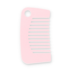 Statement-Anh&auml;nger Kamm Light pink