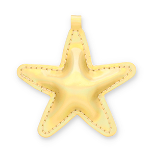 Statement-Anh&auml;nger Stern Gold holographic