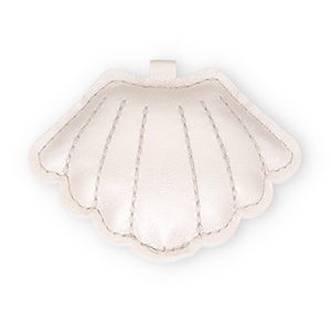 Statement-Anh&auml;nger Muschel Ivory white