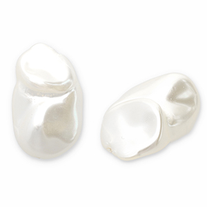 Imitationsperlen White