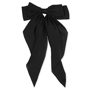 Haarschmuck Haarspange mit Schleife Black