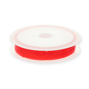 Elastik Schmuckdraht 0.5mm Red