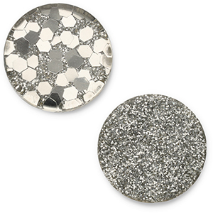 7 mm flach Cabochon Polaris Elements Helios Beige