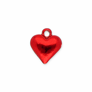 Metall Anh&auml;nger Herz Red