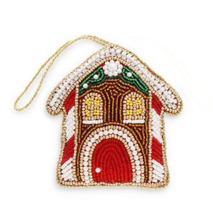 Trendy-Anh&auml;nger Haus White-red-brown-gold