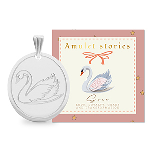 BY31&reg; Stainless Steel - Rostfrei Stahl Anh&auml;nger Schwan Silver