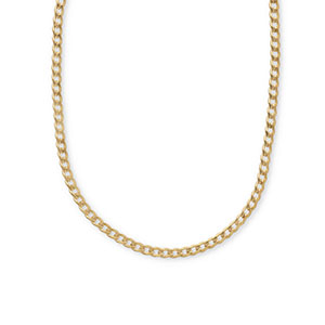 Gliederkette aus Stainless Steel - Rostfreiem Stahl Gold