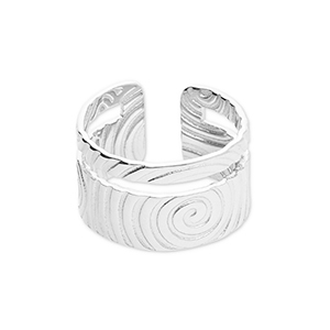Ringe aus Stainless Steel - Rostfreiem Stahl Silver