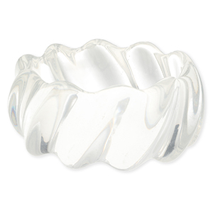 Resin-Armb&auml;nder Bangle Transparent