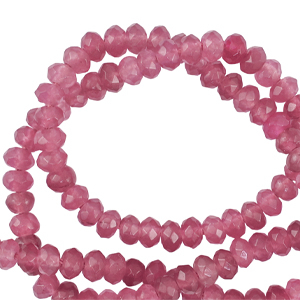 Naturstein Perlen 4mm Facett geschliffen Purple