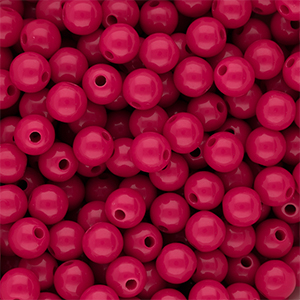 10 mm DQ Acrylperlen shiny Fuchsia 17-2031 TCX