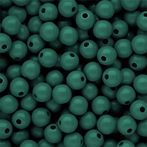 8 mm DQ Acrylperlen shiny Mediterranea green 19-4517 TCX