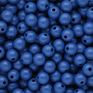 8 mm DQ Acrylperlen shiny Dazzling blue 18-3949 TCX