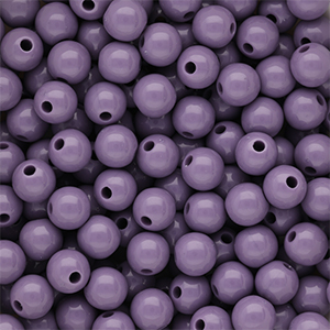 8 mm DQ Acrylperlen shiny Purple haze 18-3718 TCX