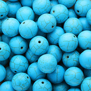 Perlen Keramik 16&nbsp;mm Blue