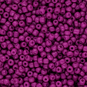 Glasperlen Rocailles 8/0 (3 mm) Purple