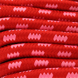 Trendy Paracord 10 mm Red-pink